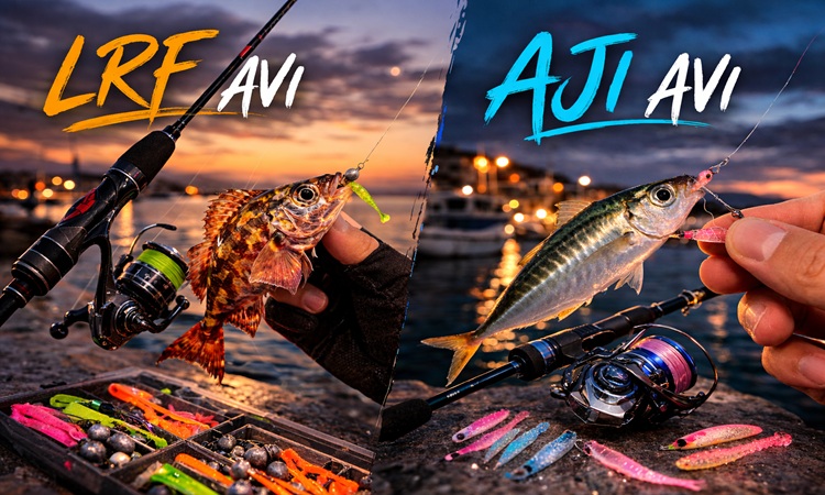 LRF ve Aji Avı Nedir? Nasıl Yapılır. Hafif Takımlarla Büyük Keyif